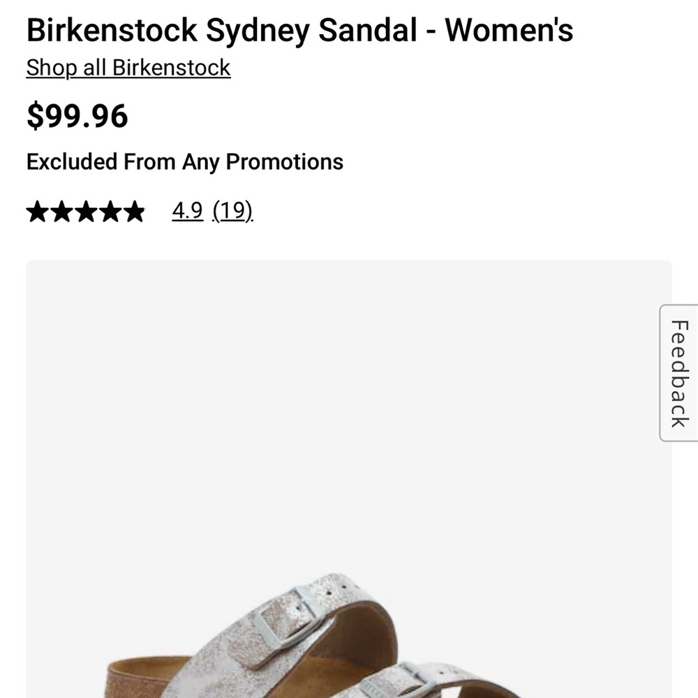 Birkenstock Sydney Sandal - Women's